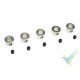 G-Force RC - Wheel Collar - Shaft Dia. 4.1X8.0mm - 5 pcs