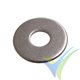 M3 Flat wide washer, stainless A2, DIN-9021, 1 pc