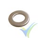 M3 Flat washer, stainless a2, DIN-125-1 A, 1 pc