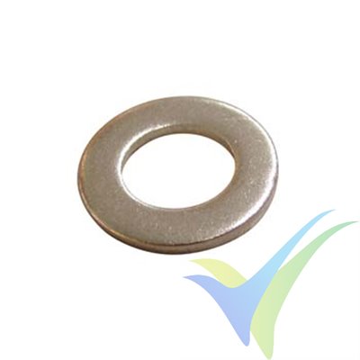 M4 Flat washer, stainless a2, DIN-125-1 A, 1 pc