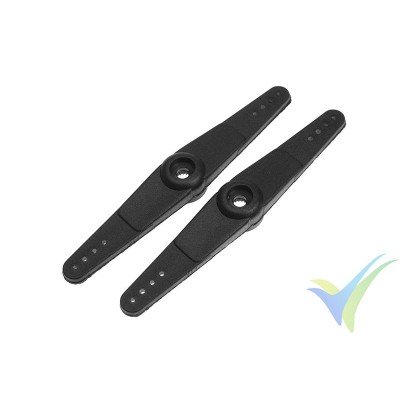 G-Force RC - Nylon Servo Horn - Heavy Duty - Glassfibre Reinforced - Double 70mm - 25T Futaba - 2 pcs