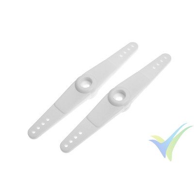 G-Force RC - Nylon Servo Horn - Heavy Duty - Glassfibre Reinforced - Double 70mm - 23T JR - 2 pcs