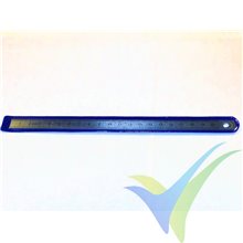 Stainless steel flexible rule 200x13x0.5mm