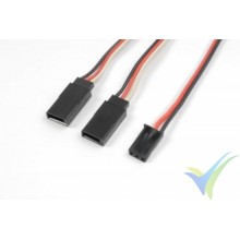 Cable Y para servos Futaba - 0.33mm2 (22AWG) 60 venillas - 30cm