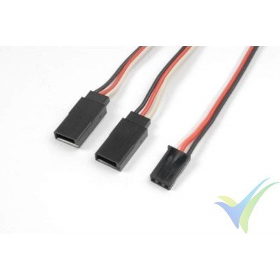 G-Force RC - Servo Y-Lead - Futaba - 22AWG / 60 Strands - 30cm - 1 pc