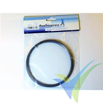 0.60mm steel piano wire spool, 85-100g, 45m approx.