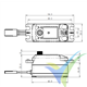 Savox SV-1254MG - Low Profile digital servo, 46g, 15Kg.cm, 0.085s/60º, 6V-7.4V
