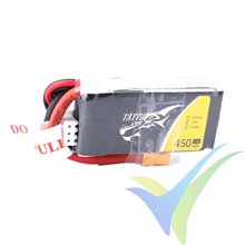 Batería LiPo Tattu - Gens ace 450mAh (3.33Wh) 2S1P 75C 28g XT30