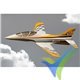 Combo avión Freewing Avanti S 80mm Sport Jet PNP