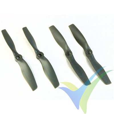 Hélice APC 5x4.3" LP05043E-B4 (normal + invertida) 2 parejas