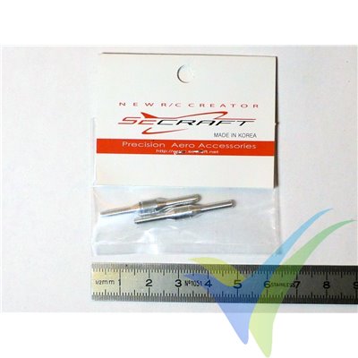 Varilla tensora 34mm de aluminio (Turnbuckle Pushrod), M3, 2 unidades 