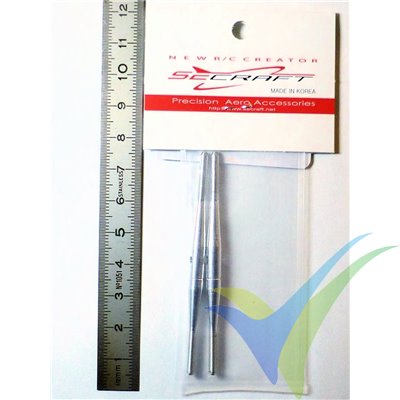 Varilla tensora 70mm de aluminio (Turnbuckle Pushrod), M3, 2 unidades