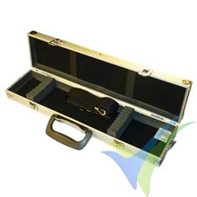 Caja de aluminio Protech RC 500x120x60mm, para palas de helis, hélices, etc