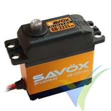 Savox HV digital brushless servo SERVO 40KG/0.10s@7.4V w/HORN