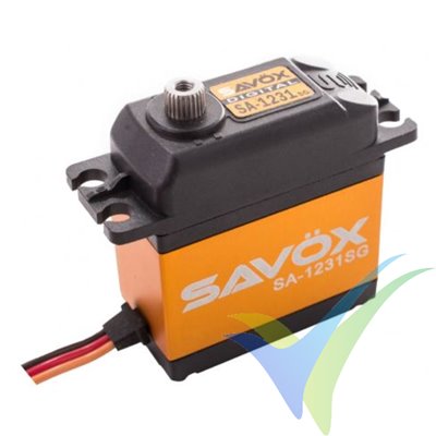 Servo digital Savox SA1231SG, 79g, 32Kg.cm, 0.14s/60º, 4.8V-6V