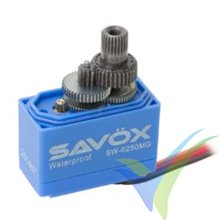 Servo digital Savox SW0250MG, waterproof, 25g, 5Kg.cm, 0.11s/60º, 4.8V-6V