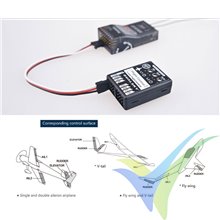 Dualsky FC151 Fllight Controller 3-channel gyroscopes + accelerators