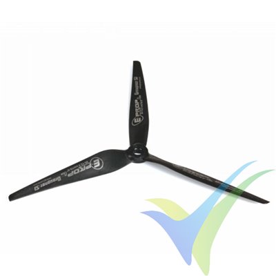 Graupner/SUPER Elektro 3-blade propeller 10x5" L (25x12.5cm, pusher), 16g