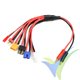 G-Force RC - Charge Lead - Universal 6in1 - Deans, XT-60, EC-3, Tamiya, TRX, BEC - 14AWG Silicone Wire - 30cm - 1 pc