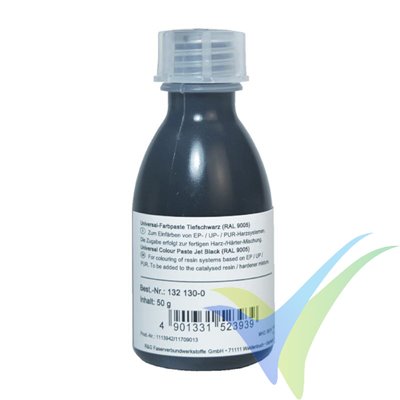 Tinte universal negro azabache, 50g