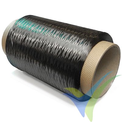 Mecha de fibra de carbono HTS40 F13, 12k, 800 tex, bobina 100m