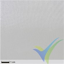 Tela de fibra de vidrio 25g/m² Panda, tejido liso, silano, paquete 127cm x 1m