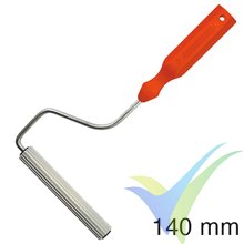 Aluminium Paddle Roller (140 x 21 mm) (Width: 140 mm, Ø 21 mm)