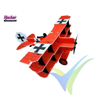 Kit avión triplano Crack Fokker Dr.1 Red Baron 