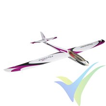 Combo motovelero FlyZone Rapide Performance Glider EP Rx-R, 1525mm, 1250g