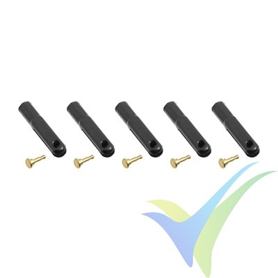 G-Force RC - Nylon Clevis - Micro - M2 - 5 pcs