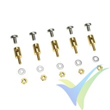 G-Force RC - Adjustable Push Rod Connectors - Mini - 5 pcs