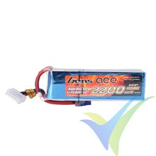 Batería LiPo Gens ace 2200mAh (48.84Wh) 6S1P 45C 380g EC3