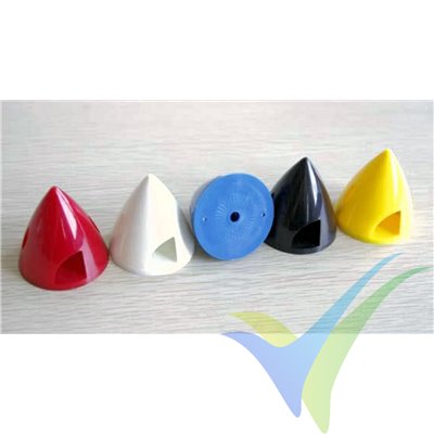 GEMFAN 45mm black plastic spinner, plastic base, 14.7g