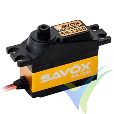 Servo digital Savox SH-1350, 26g, 4.6Kg.cm, 0.11s/60º, 4.8V-6V