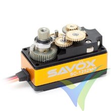 Servo digital Savox SC1252MG, Low Profile, 44.5g, 7Kg.cm, 0.07s/60º, 4.8V-6V