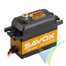 Servo digital Savox SV-1273TG HV, 56g, 16Kg.cm, 0.065s/60º, 6V-7.4V
