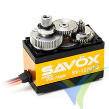 Servo digital Savox SV-1270TG HV, 56g, 35Kg.cm, 0.11s/60º, 6V-7.4V