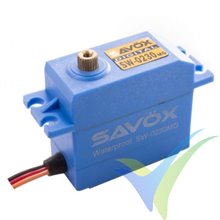 Servo digital Savox SW-0230MG HV, impermeable (waterproof), 60g, 8Kg.cm, 0.13s/60º, 6V-7.4V
