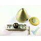 Cono aluminio 35mm GEMFAN 35323 para hélice bipala plegable, eje motor 3.2mm