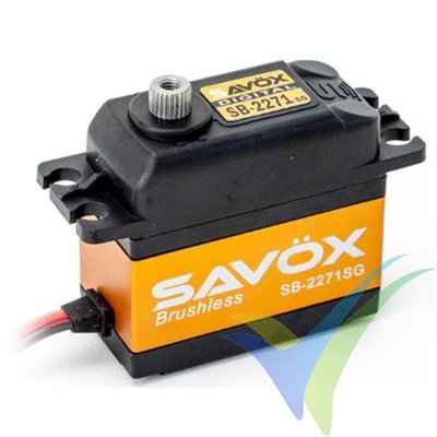SAVOX HV DIGITAL BRUSHLESS SERVO 20KG/0.065s@7.4V