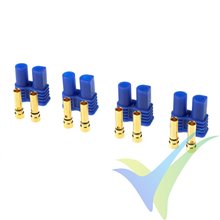 G-Force RC - Connector - EC-2 - Gold Plated - female - 4 pcs
