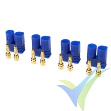 G-Force RC - Connector - EC-2 - Gold Plated - male - 4 pcs