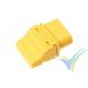 Conector XT60PT G-Force, metalizado oro, hembra, 4 uds