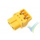 Conector XT60PT G-Force, metalizado oro, hembra, 4 uds