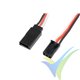 G-Force RC - Servo Extension Lead - Futaba - 22AWG / 60 Strands - 15cm - 1 pc
