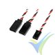 G-Force RC - Servo Y-Lead - Twisted - Futaba - 22AWG / 60 Strands - 30cm - 1 pc