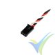 G-Force RC - Servo Lead - Twisted - Futaba - male - 22AWG / 60 Strands - 30cm - 1 pc