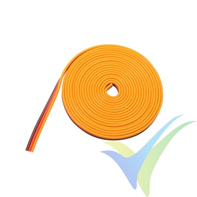 2m cable de servo, G-Force, 0.33mm2 (22AWG) / 60 venillas