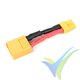 G-Force RC - Power Adapter Lead - XT-30 female <=> XT-60 male - 14AWG Silicone Wire - 1 pc