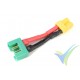 G-Force RC - Power Adapter Lead - XT-30 female <=> MPX male - 14AWG Silicone Wire - 1 pc